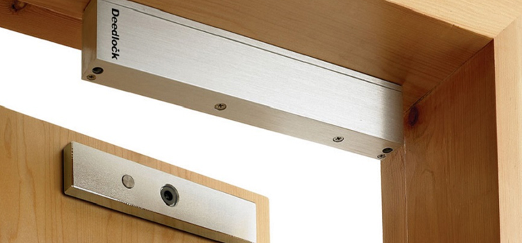 Magnetic lock installation Belmont